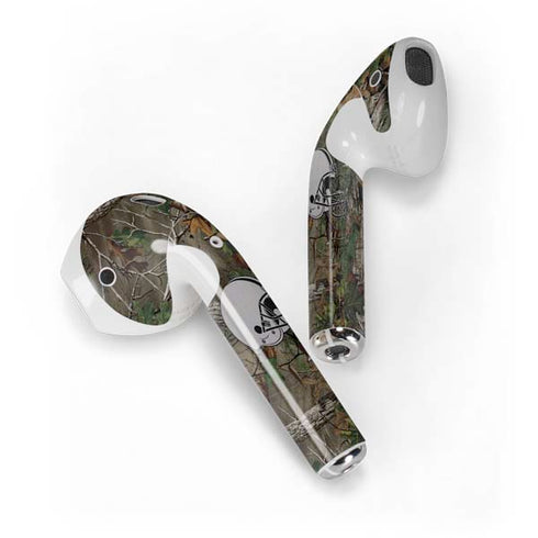 NFL Cleveland Browns Realtree Xtra Green Camo Apple AirPods Skin