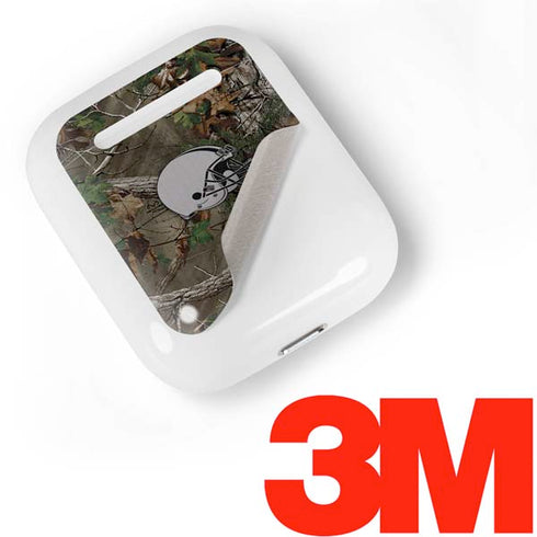 NFL Cleveland Browns Realtree Xtra Green Camo Apple AirPods Skin