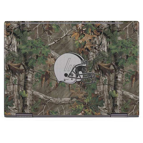 NFL Cleveland Browns Realtree Xtra Green Camo HP Envy Skin