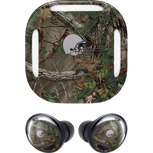 NFL Cleveland Browns Realtree Xtra Green Camo Galaxy Buds Pro Skin