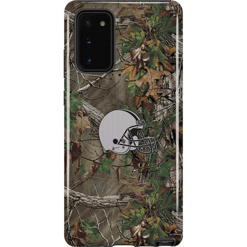 NFL Cleveland Browns Realtree Xtra Green Camo Galaxy Note20 5G Pro Case