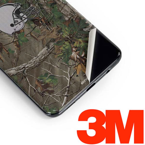 NFL Cleveland Browns Realtree Xtra Green Camo Galaxy S10 Plus Skin