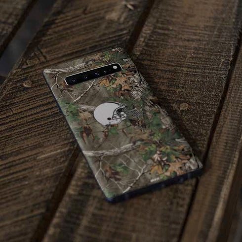 NFL Cleveland Browns Realtree Xtra Green Camo Galaxy S10 Skin