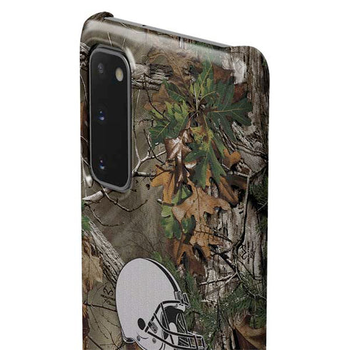 NFL Cleveland Browns Realtree Xtra Green Camo Galaxy S20 Lite Case