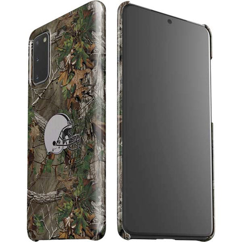NFL Cleveland Browns Realtree Xtra Green Camo Galaxy S20 Lite Case