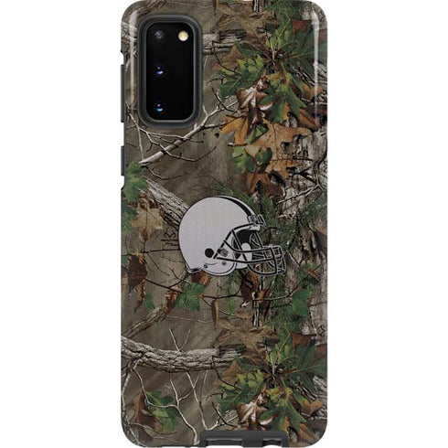 NFL Cleveland Browns Realtree Xtra Green Camo Galaxy S20 Pro Case