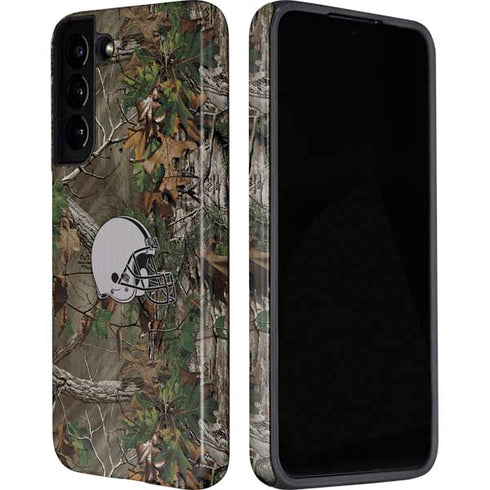 NFL Cleveland Browns Realtree Xtra Green Camo Galaxy S22 Plus Pro Case