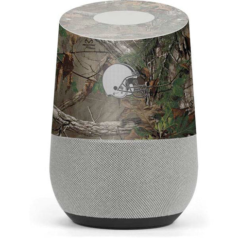 NFL Cleveland Browns Realtree Xtra Green Camo Google Home Skin