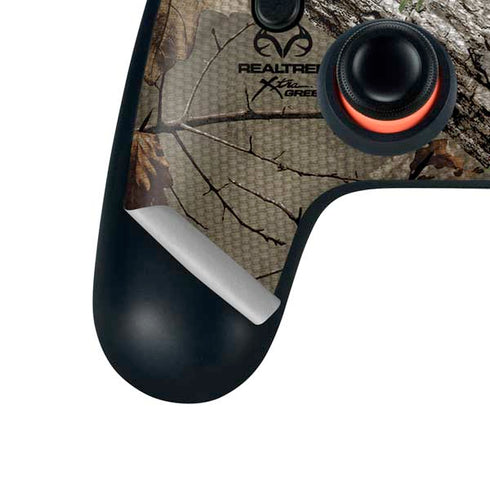 NFL Cleveland Browns Realtree Xtra Green Camo Google Stadia Controller Skin