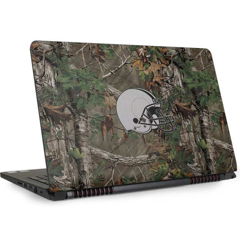 NFL Cleveland Browns Realtree Xtra Green Camo Dell Inspiron Skin