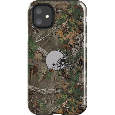 NFL Cleveland Browns Realtree Xtra Green Camo iPhone 11 Impact Case