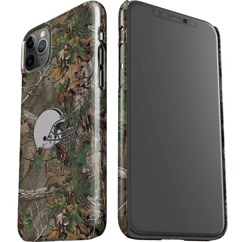 NFL Cleveland Browns Realtree Xtra Green Camo iPhone 11 Pro Max Lite Case