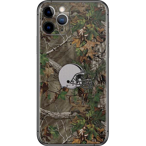 NFL Cleveland Browns Realtree Xtra Green Camo iPhone 11 Pro Skin