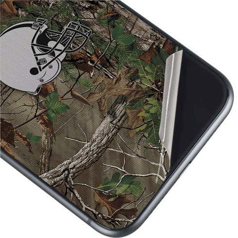 NFL Cleveland Browns Realtree Xtra Green Camo iPhone 11 Skin