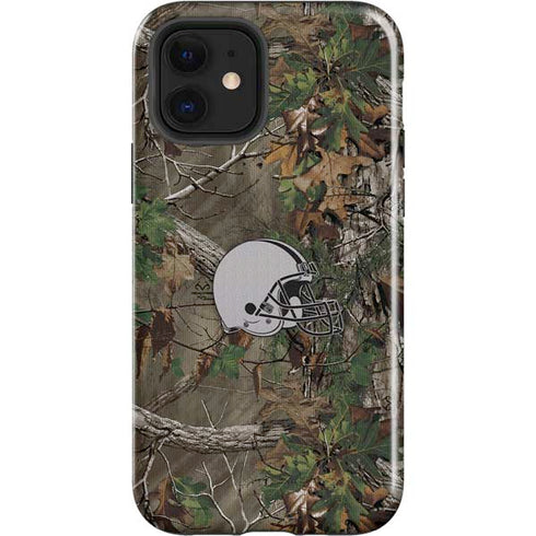 NFL Cleveland Browns Realtree Xtra Green Camo iPhone 12 Impact Case