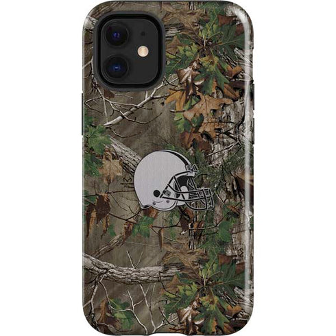 NFL Cleveland Browns Realtree Xtra Green Camo iPhone 12 Mini Impact Case