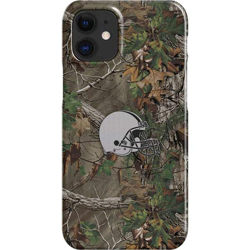 NFL Cleveland Browns Realtree Xtra Green Camo iPhone 12 Mini Lite Case