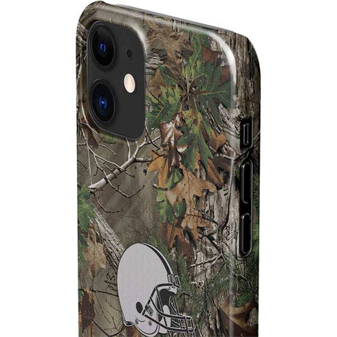 NFL Cleveland Browns Realtree Xtra Green Camo iPhone 12 Mini Lite Case