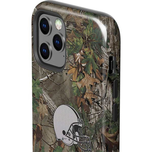 NFL Cleveland Browns Realtree Xtra Green Camo iPhone 12 Pro Impact Case