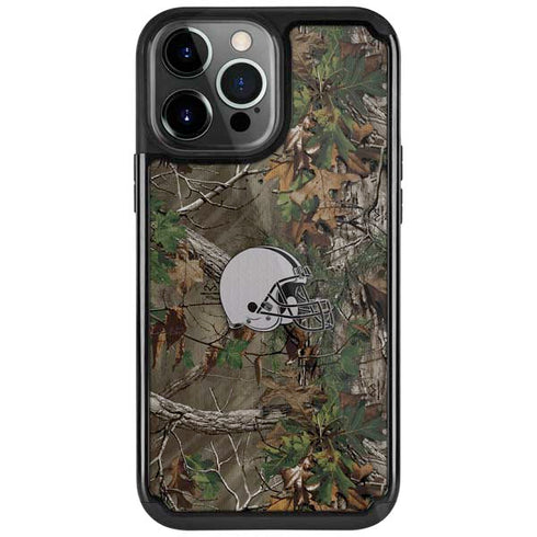 NFL Cleveland Browns Realtree Xtra Green Camo iPhone 13 Pro Cargo Case