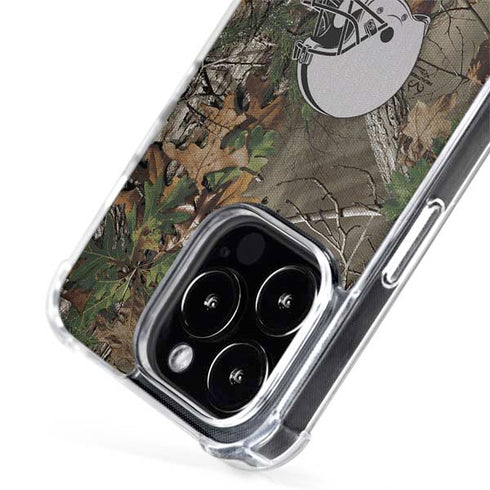 NFL Cleveland Browns Realtree Xtra Green Camo iPhone 15 Pro MagSafe Case