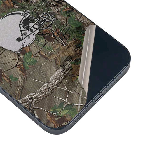 NFL Cleveland Browns Realtree Xtra Green Camo iPhone 14 Skin