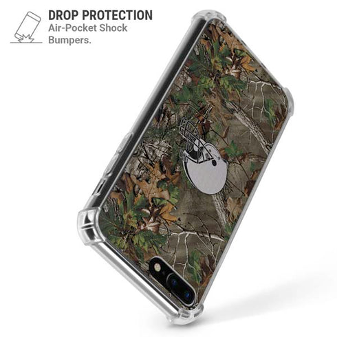 NFL Cleveland Browns Realtree Xtra Green Camo iPhone 7/8 Plus Clear Case
