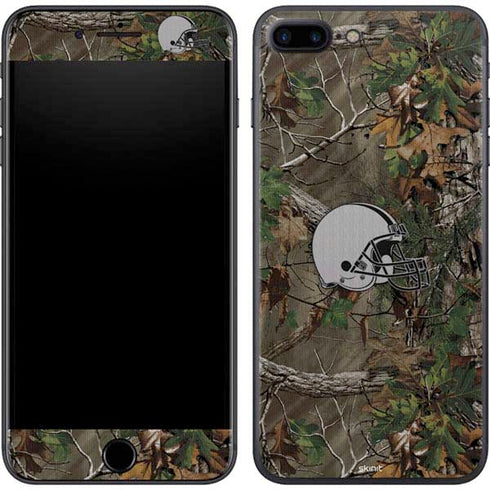 NFL Cleveland Browns Realtree Xtra Green Camo iPhone 7 Plus Skin