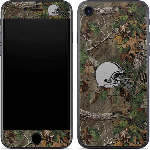 NFL Cleveland Browns Realtree Xtra Green Camo iPhone 7 Skin