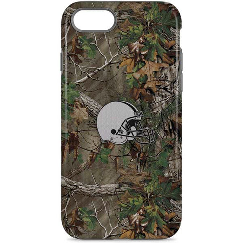 NFL Cleveland Browns Realtree Xtra Green Camo iPhone 8 Pro Case