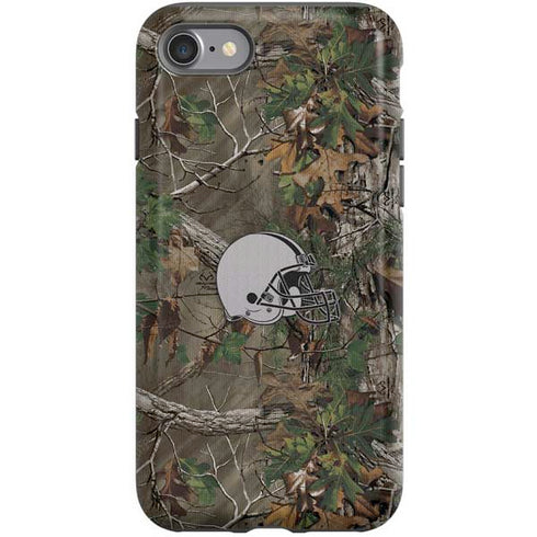 NFL Cleveland Browns Realtree Xtra Green Camo iPhone SE (2nd & 3rd Gen) Pro Case