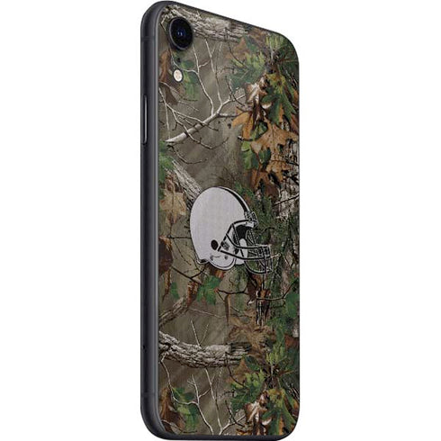 NFL Cleveland Browns Realtree Xtra Green Camo iPhone SE (2nd & 3rd Gen) Skin