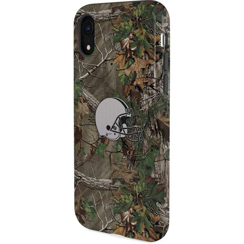 NFL Cleveland Browns Realtree Xtra Green Camo iPhone XR Pro Case