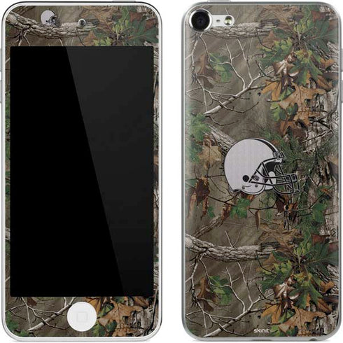 NFL Cleveland Browns Realtree Xtra Green Camo Apple iPod Skin