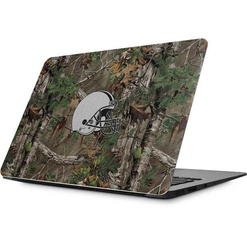 NFL Cleveland Browns Realtree Xtra Green Camo Apple MacBook Skin
