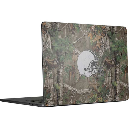 NFL Cleveland Browns Realtree Xtra Green Camo MacBook Air 15 in (2023) Skin