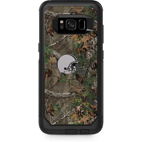 NFL Cleveland Browns Realtree Xtra Green Camo Otterbox Commuter Galaxy Skin