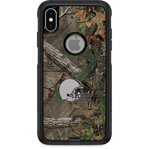 NFL Cleveland Browns Realtree Xtra Green Camo Otterbox Commuter iPhone Skin