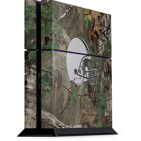 NFL Cleveland Browns Realtree Xtra Green Camo PS4 Console Skin