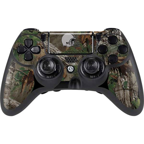 NFL Cleveland Browns Realtree Xtra Green Camo PS4/PC SCUF Impact Controller Skin