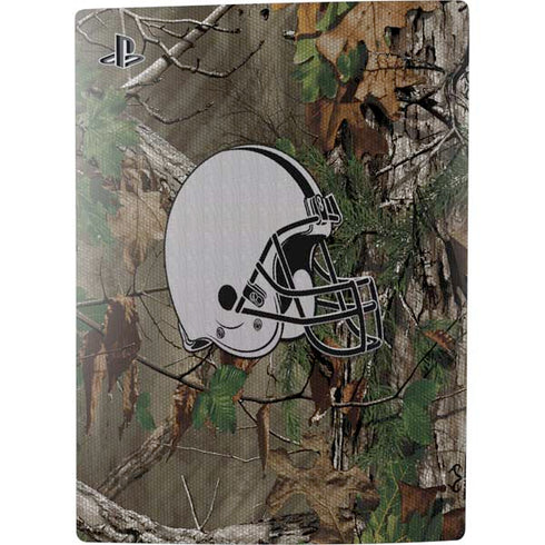 NFL Cleveland Browns Realtree Xtra Green Camo PS5 Digital Edition Console Skin