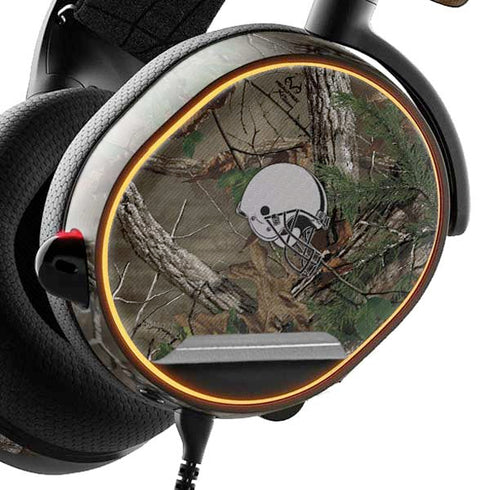 NFL Cleveland Browns Realtree Xtra Green Camo SteelSeries Arctis 5 Skin