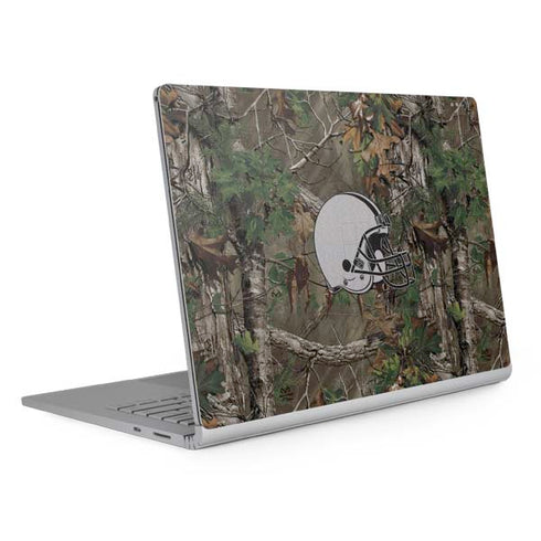 NFL Cleveland Browns Realtree Xtra Green Camo Surface Book 2 13.5in Skin