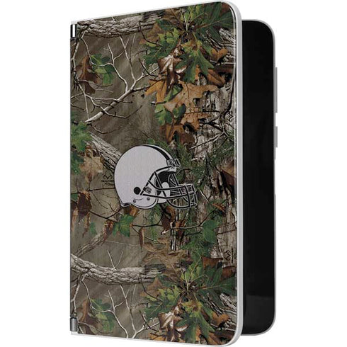 NFL Cleveland Browns Realtree Xtra Green Camo Surface Duo Skin