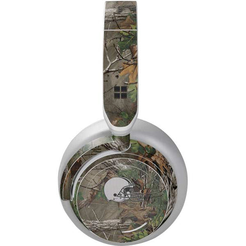 NFL Cleveland Browns Realtree Xtra Green Camo Surface Headphones Skin