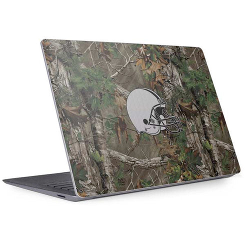 NFL Cleveland Browns Realtree Xtra Green Camo Surface Laptop 3 13.5in Skin