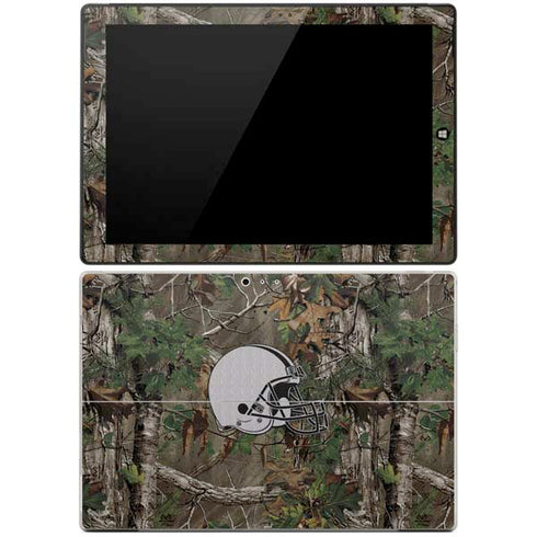 NFL Cleveland Browns Realtree Xtra Green Camo Surface Pro 3 Skin