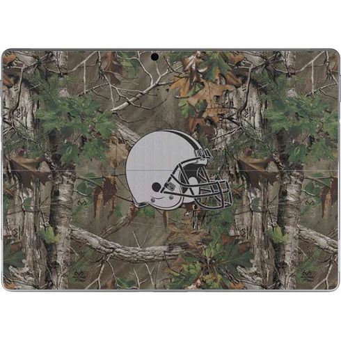 NFL Cleveland Browns Realtree Xtra Green Camo Surface Pro 8 Skin