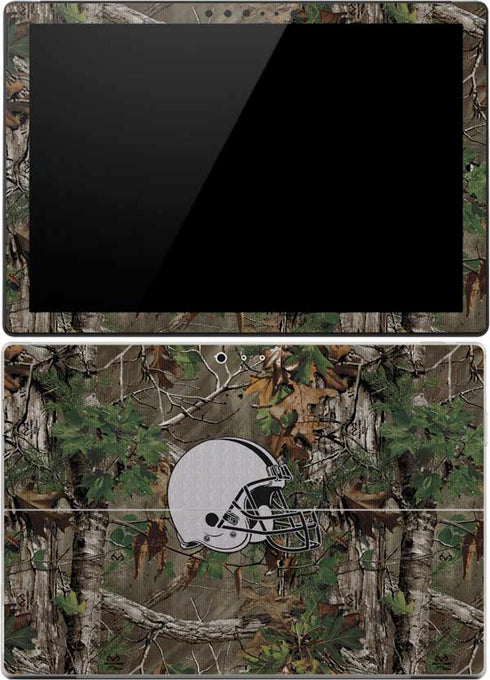 NFL Cleveland Browns Realtree Xtra Green Camo Surface Pro (2017) Skin