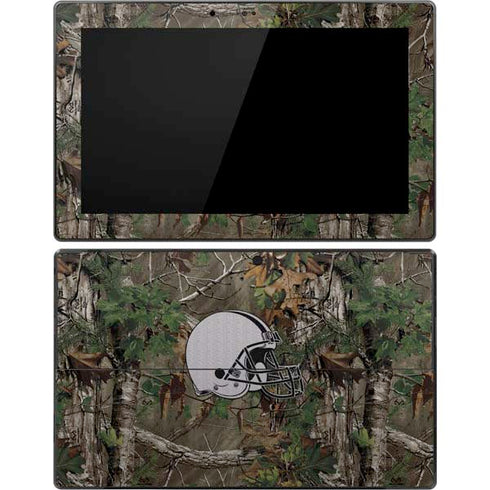 NFL Cleveland Browns Realtree Xtra Green Camo Surface Pro Tablet Skin